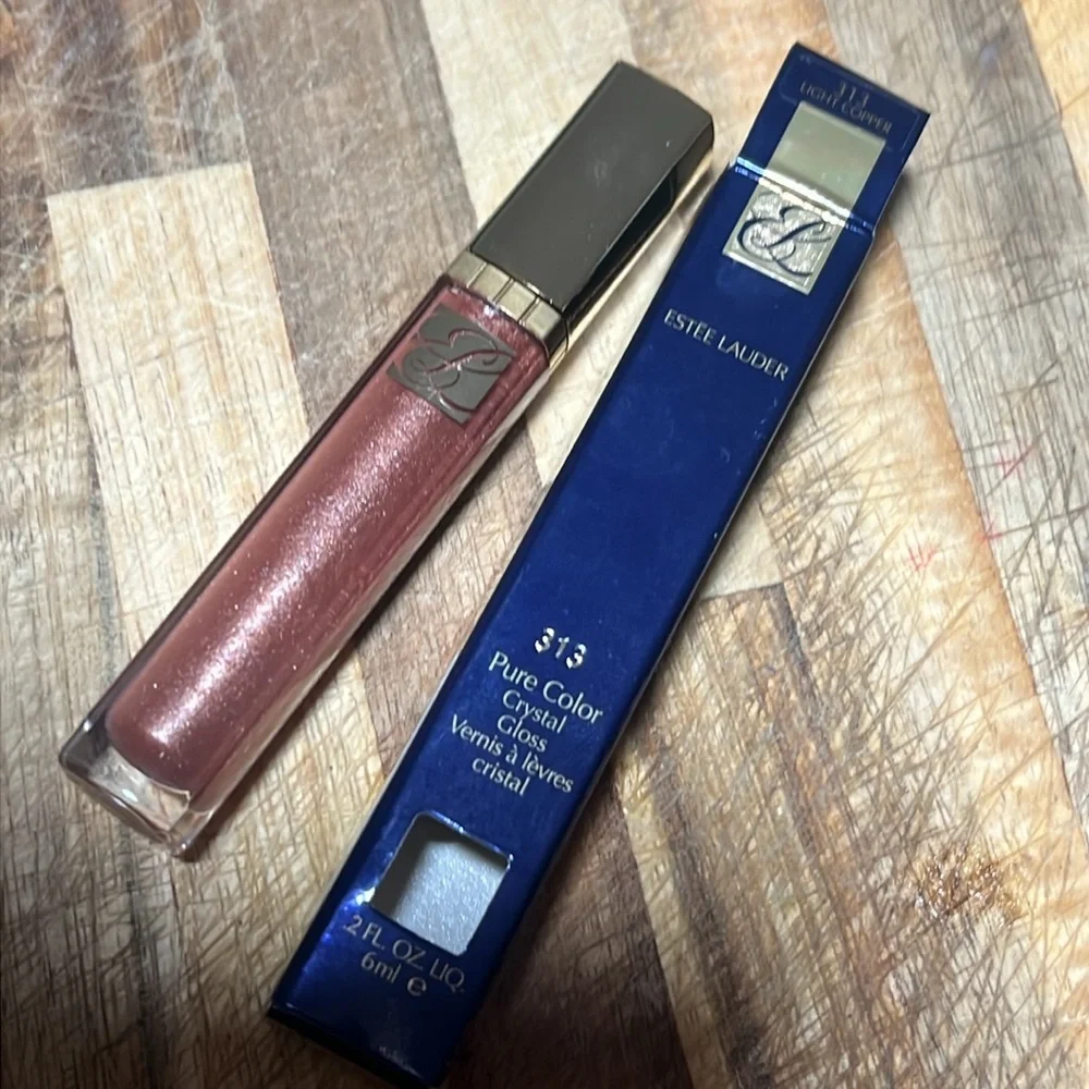 🌙♣️Estée Lauder Light Copper Pure Crystal Gloss